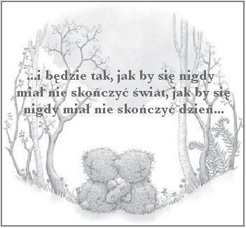 zakochany miś